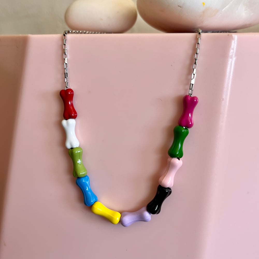 Image of Colourful Bone Chain