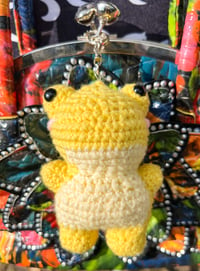 Image 1 of Yellow Tree Frog Bag Clip