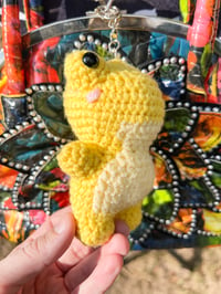 Image 3 of Yellow Tree Frog Bag Clip