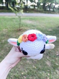 Image 2 of Lucy the Lamb Crocheted Plushie