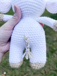 Image 3 of Lucy the Lamb Crocheted Plushie