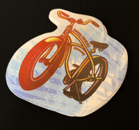 Image 1 of Bike Vinyl Sticker