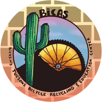 Image 2 of BICAS Cactus Vinyl Sticker