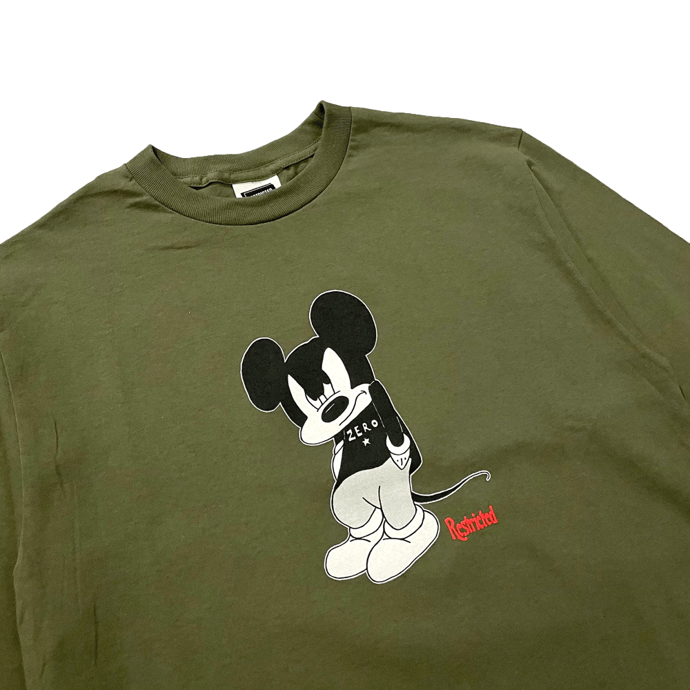 "Billy" L/S T-Shirt (Army Green)