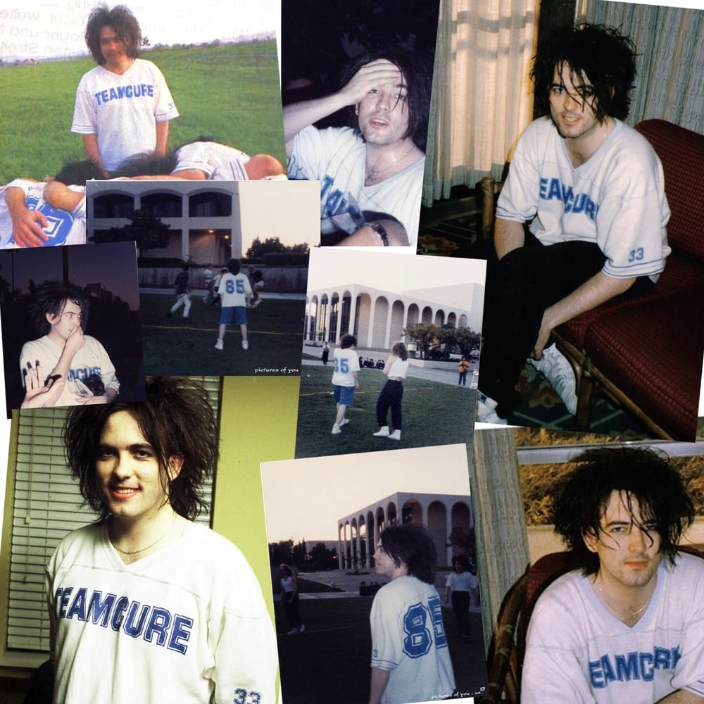 THE CURE "TEAMCURE" 1985 JERSEY