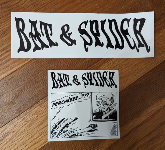 Image of Bat & Spider Stickers