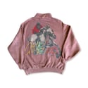 Coco Brown Collection - Vintage Half Zip Sweater (L)