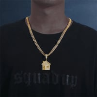 Image 1 of Trap House Moissanite Pendant