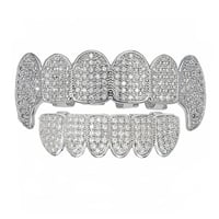 Moissanite Grillz Tops & Bottom