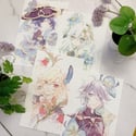 Genshin Floral Miniprints
