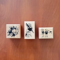Image 1 of Wooden Rubber Stamps