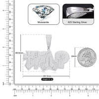 Image 5 of Trap Moissanite Pendant