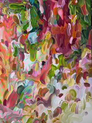 Image of 'Vere flores' - 114x84cm FRAMED