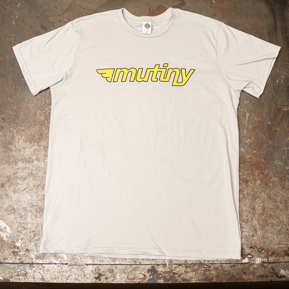 Mutiny Wing Cement Short Sleeve T-Shirt - Printed at our Factory