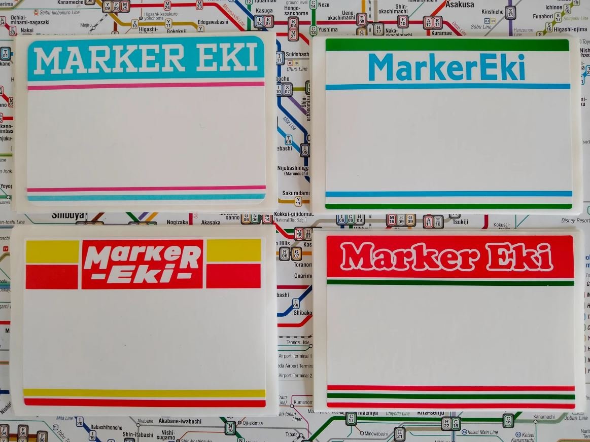 Image of Marker Eki Eggshell Sticker Pack (75)