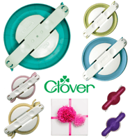Clover Pom Pom Makers all sizes