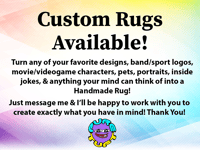 Image 4 of Peepo Happy Frog Handmade Rug