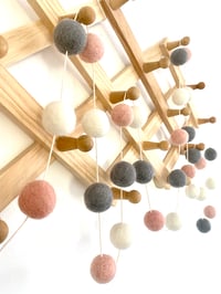 Image 1 of Custom Felt Ball Garland