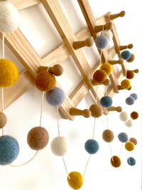 Image 3 of Custom Felt Ball Garland