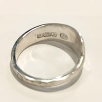 Image 6 of 1913 Sheffield  sterling silver spoon ring 