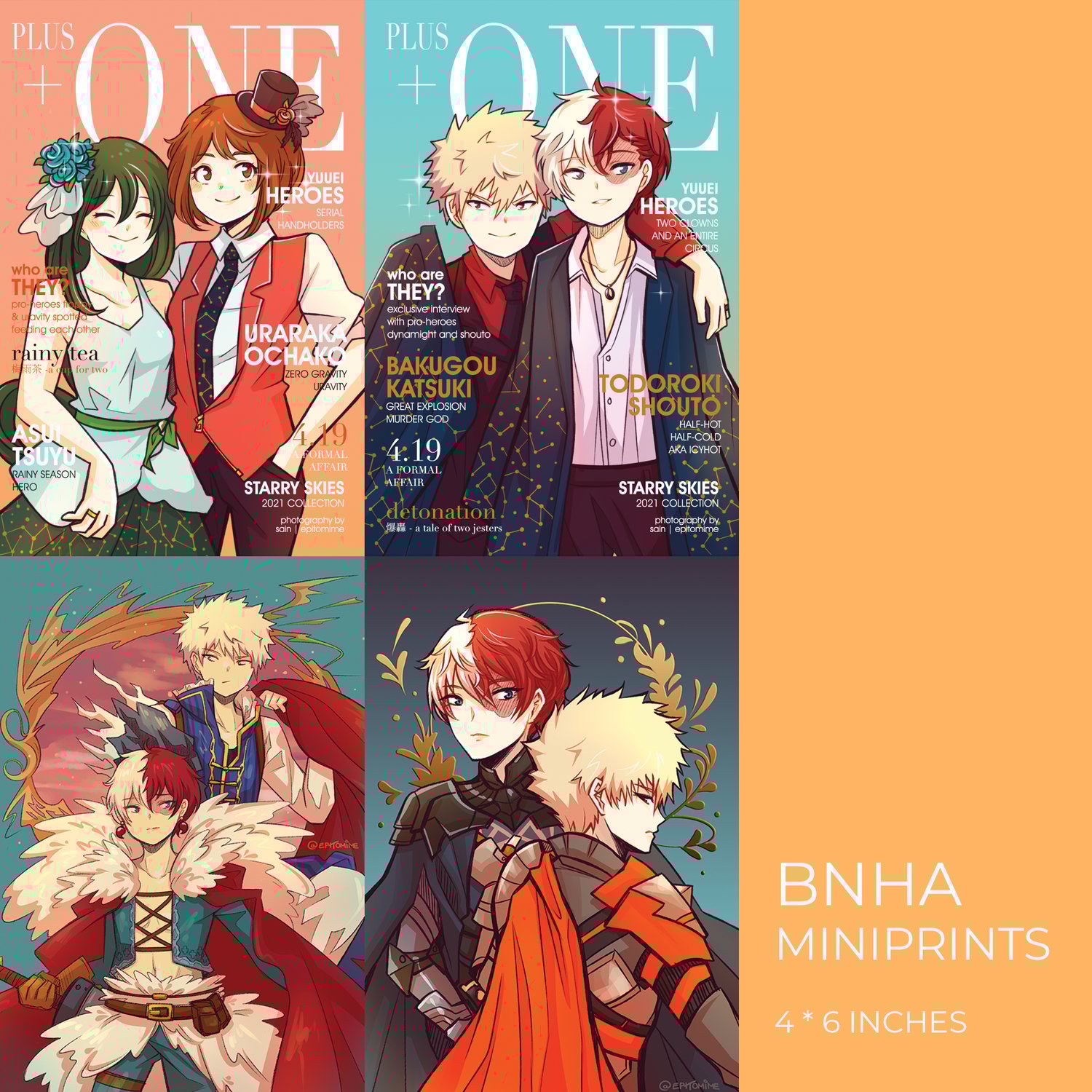 BNHA Miniprints
