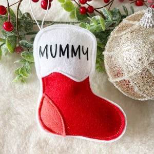 Image of Personalised Stocking Decorations