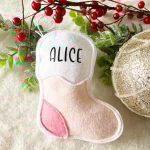 Image of Personalised Stocking Decorations