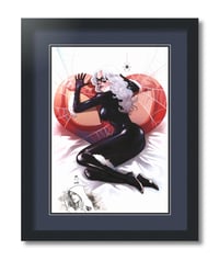 Image 2 of BLACK CAT Print with SPIDER-GWEN Remarque