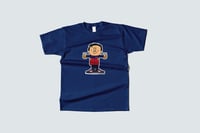 Image 1 of Trimmy Terrace Casual Character T Shirt Navy (1)