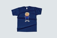 Image 1 of Trimmy Terrace Casual Character T Shirt Navy (2)
