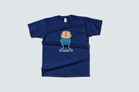 Image 1 of Trimmy Terrace Casual Character T Shirt Navy (3)