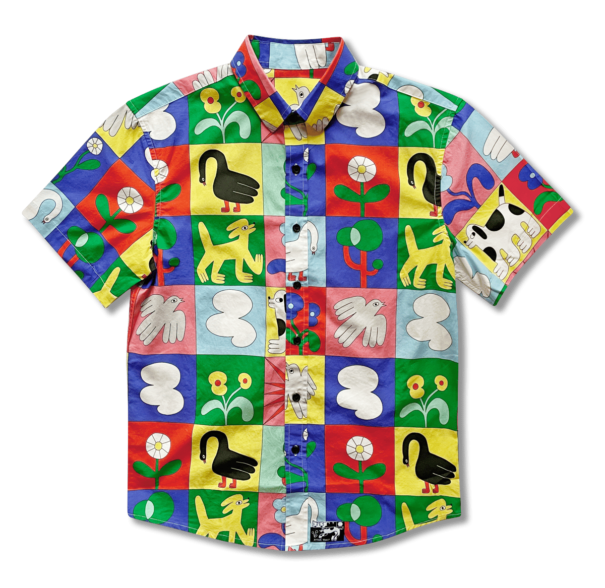 Image of Birds & Bloom Check Shirt