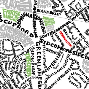 Image of SE London Parks – Eltham-Well Hall-Mottingham-Coldharbour-New Eltham Type Map