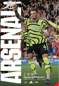 Image 1 of ARSENAL V MAN CITY | SUNDAY, OCTOBER 8
