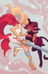 Clouds Catradora Print