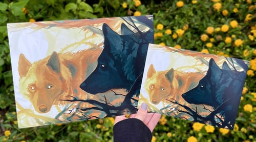 Image of Wolves Print
