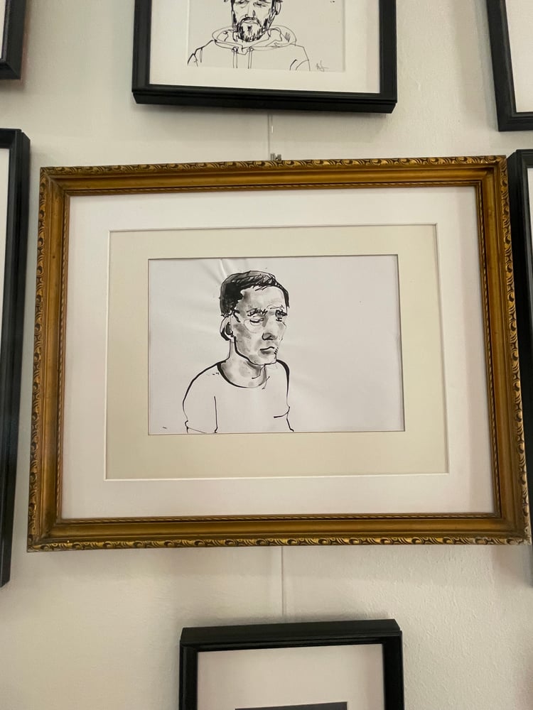 Image of Vályi Gábor - Fáradt férfi portré