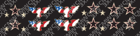 Kurt Angle Stars and Eagle Decals