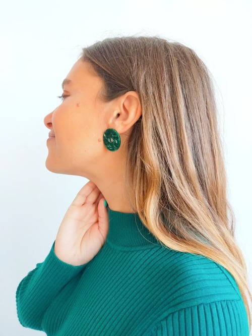 Image of Pendientes JULIETTE - Verde