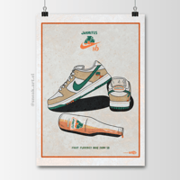 Sneaker Poster Dunk Low SB x Jarritos Hypebeast Print