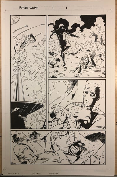 Image of FUTURE QUEST #1 Page 1