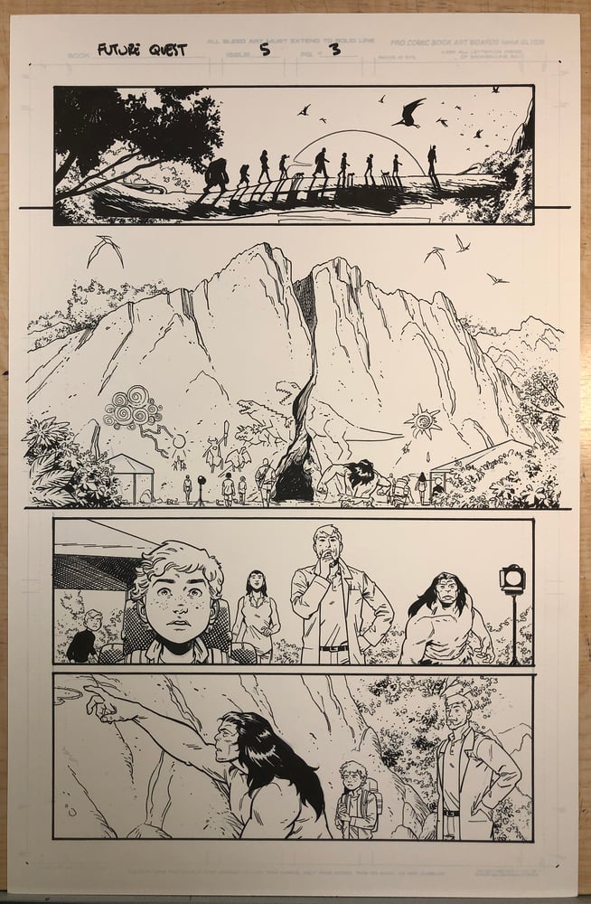 Image of FUTURE QUEST #5 Page 3