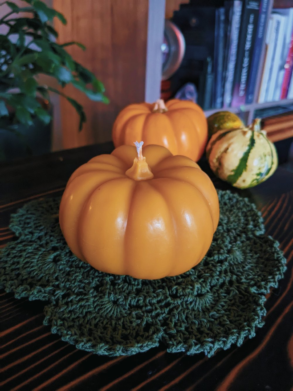 Image of Large pumpkin candle