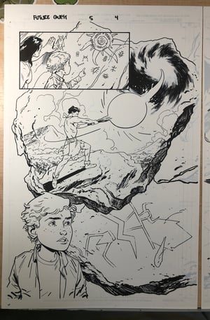 Image of FUTURE QUEST #5 Pages 4-5