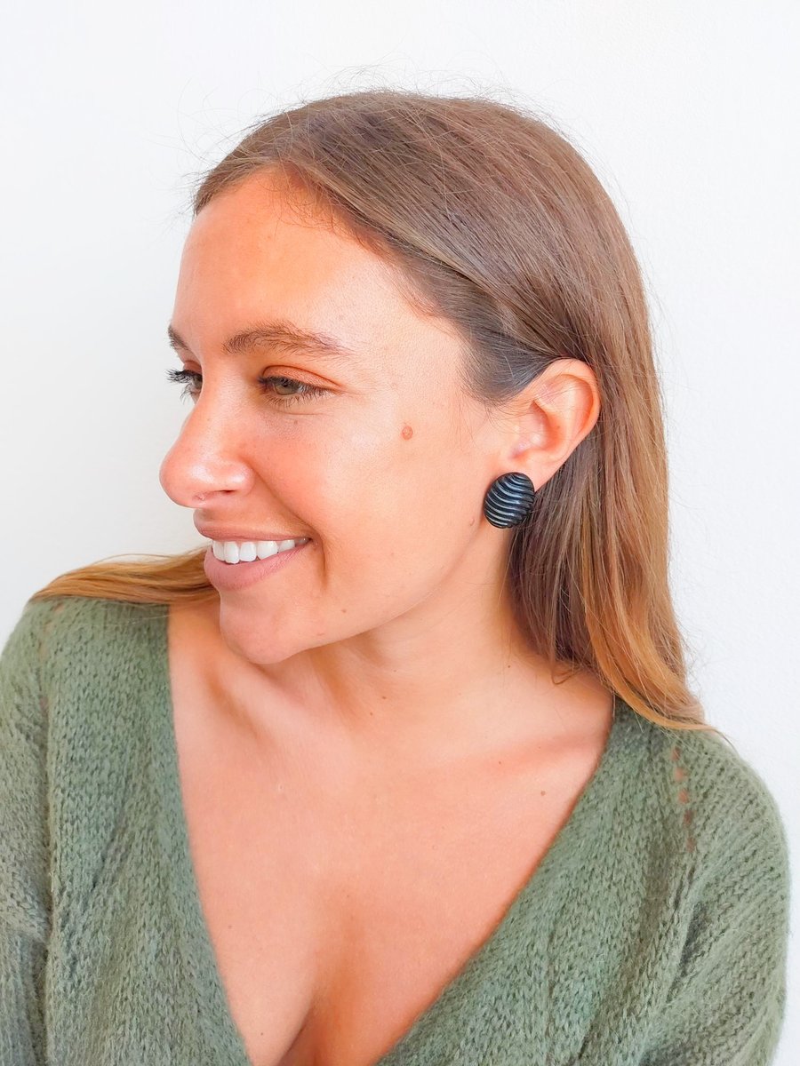 Image of Pendientes ANOUK - Negro