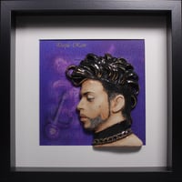 Image 2 of Prince 'Purple Rain' - Framed Sculpture