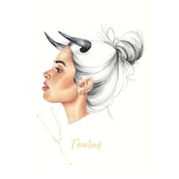 Image 1 of TAURUS Art Print