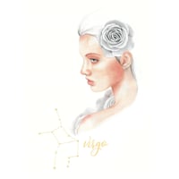 Image 1 of VIRGO Art Print
