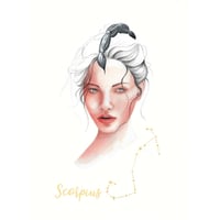 Image 1 of SCORPIUS Art Print