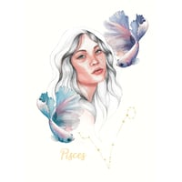 Image 1 of PISCES Art Print
